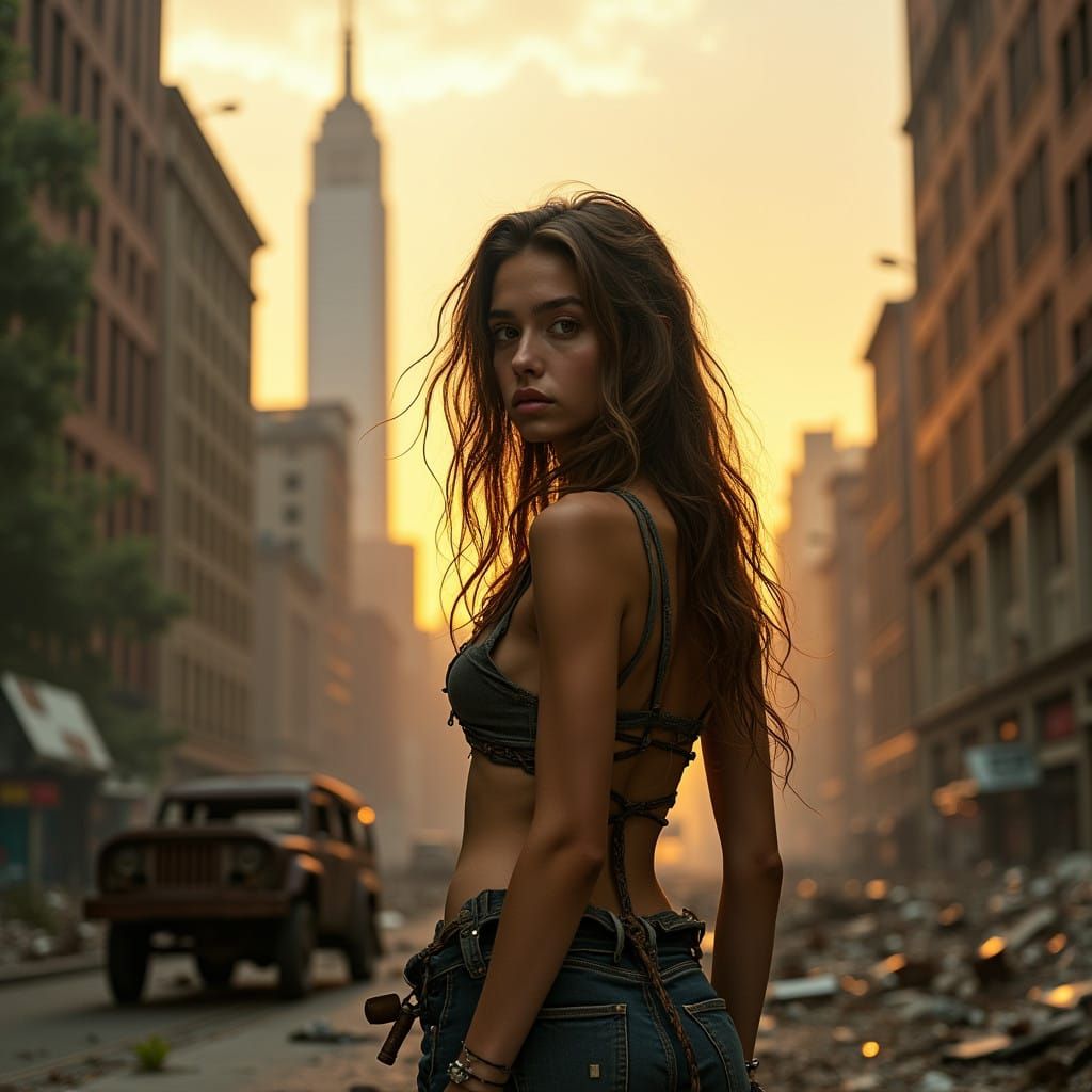 Hope Amidst Ruin in Post-Apocalyptic NYC