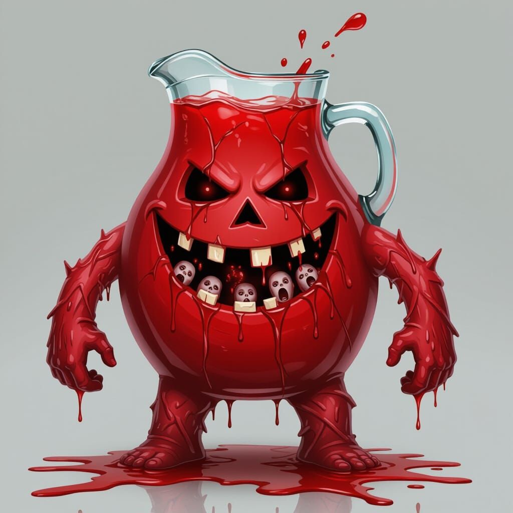 Terrifying Kool-Aid Man Horror Reimagining