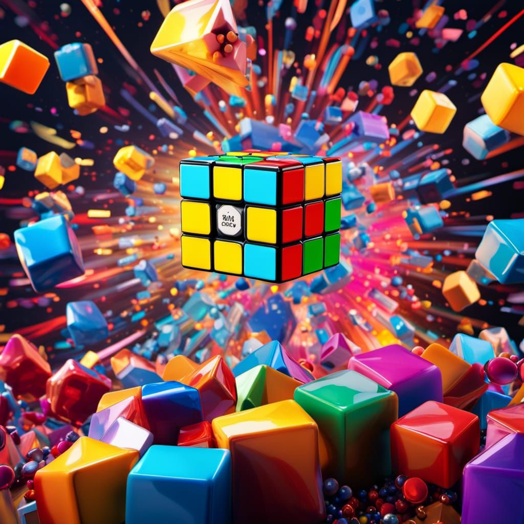 Rubik’s cube - Say hello👋 to SDXL 1.0