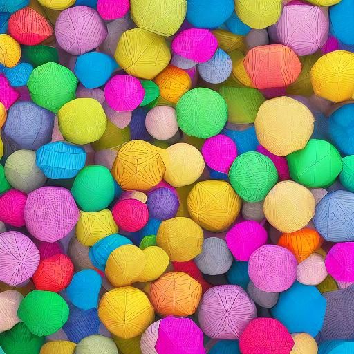 Origami Paper Ball in 8K Resolution