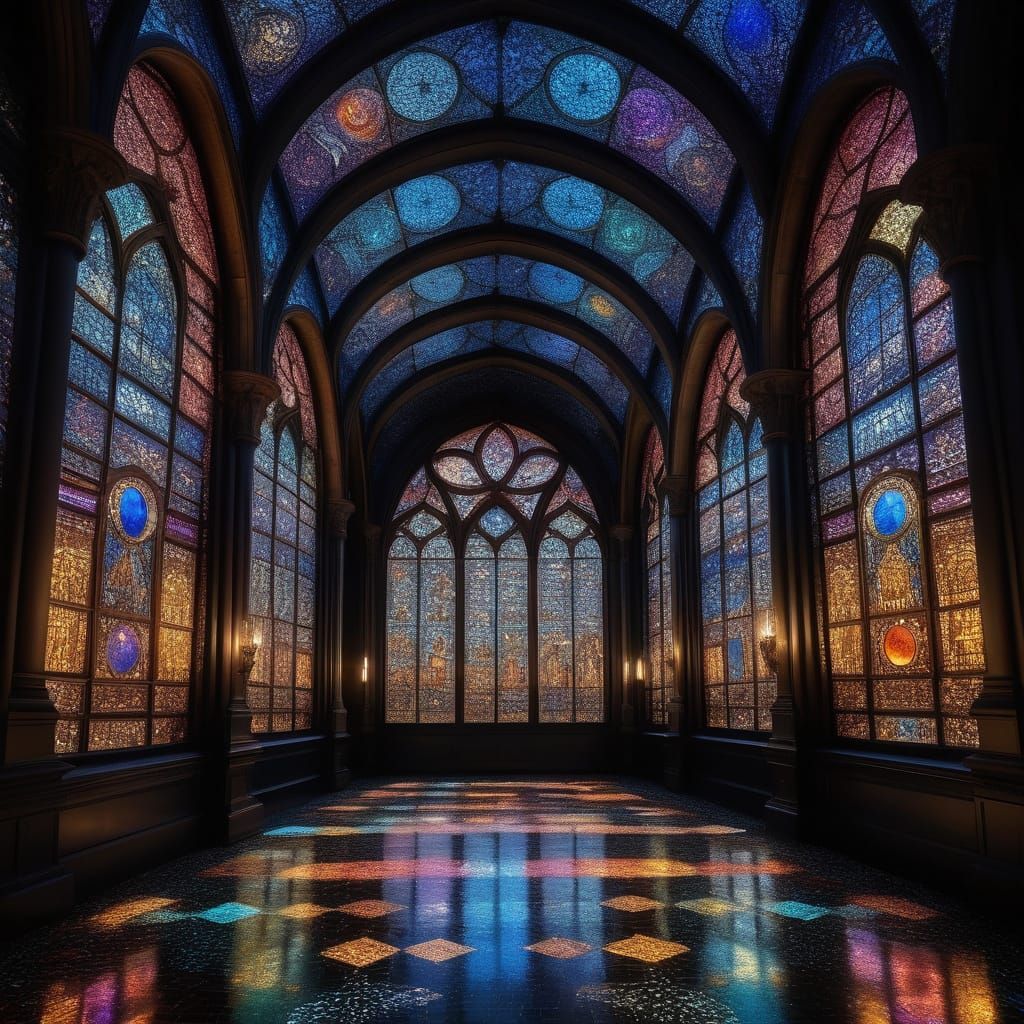 Stained Glass Cathedral of Merging Bridges in Biomechanical ...