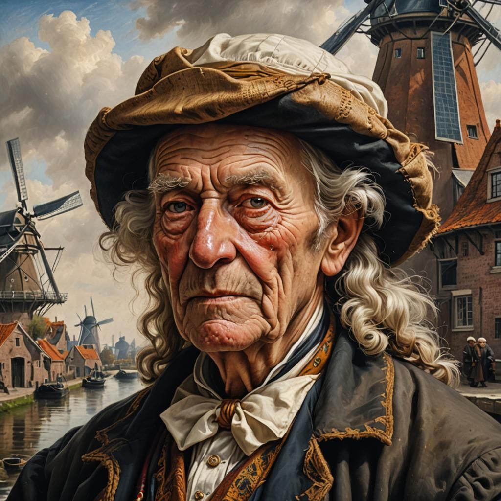 Dutch Master Portrait of an Elderly Man