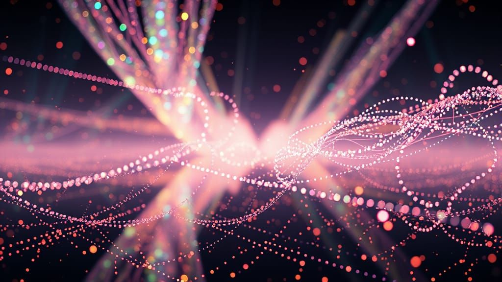 Iridescent Sequin Tissues in Quantum Simulation, a Futuristi...