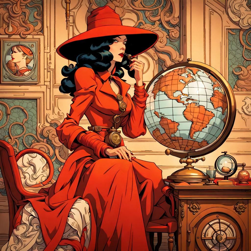 Carmen Sandiego finds a new location.
