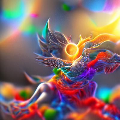 Colorful soul reincarnation