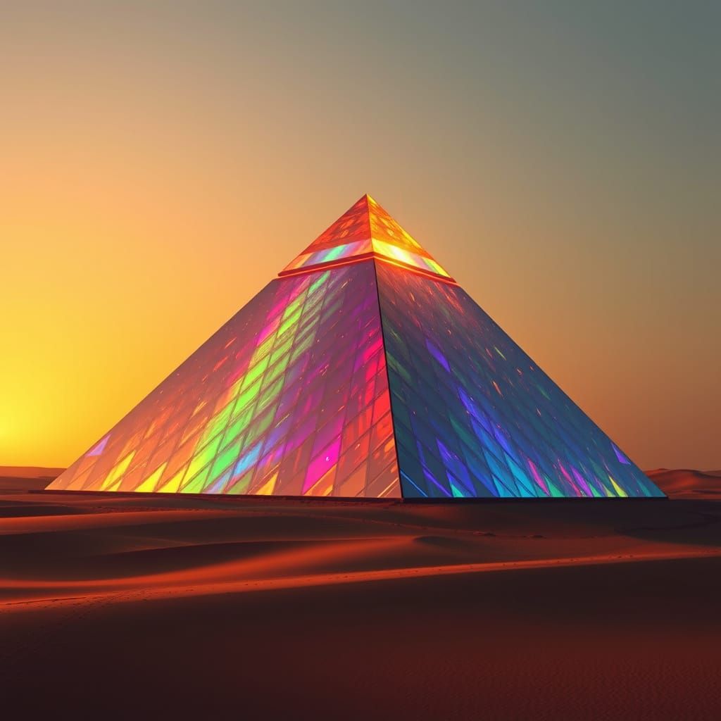 The great glass pyramid