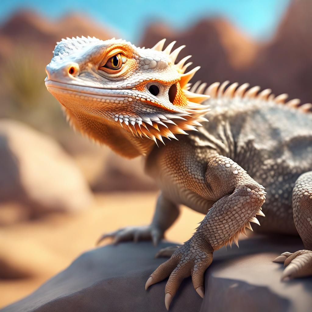 Cute Bearded Dragon