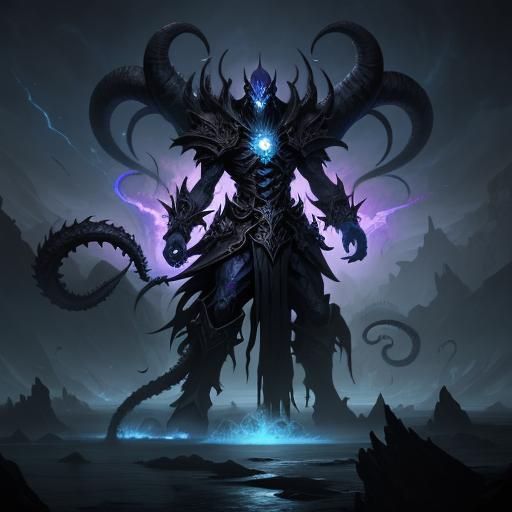 Death Tabuu Radiates Despair in Detailed Matte Painting