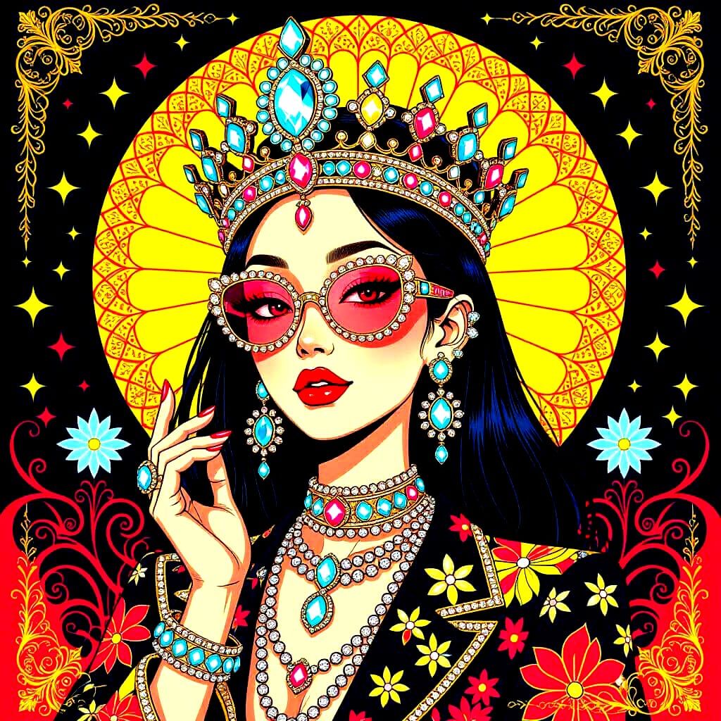 Bling-Bling Saint Graal in Opulent Style