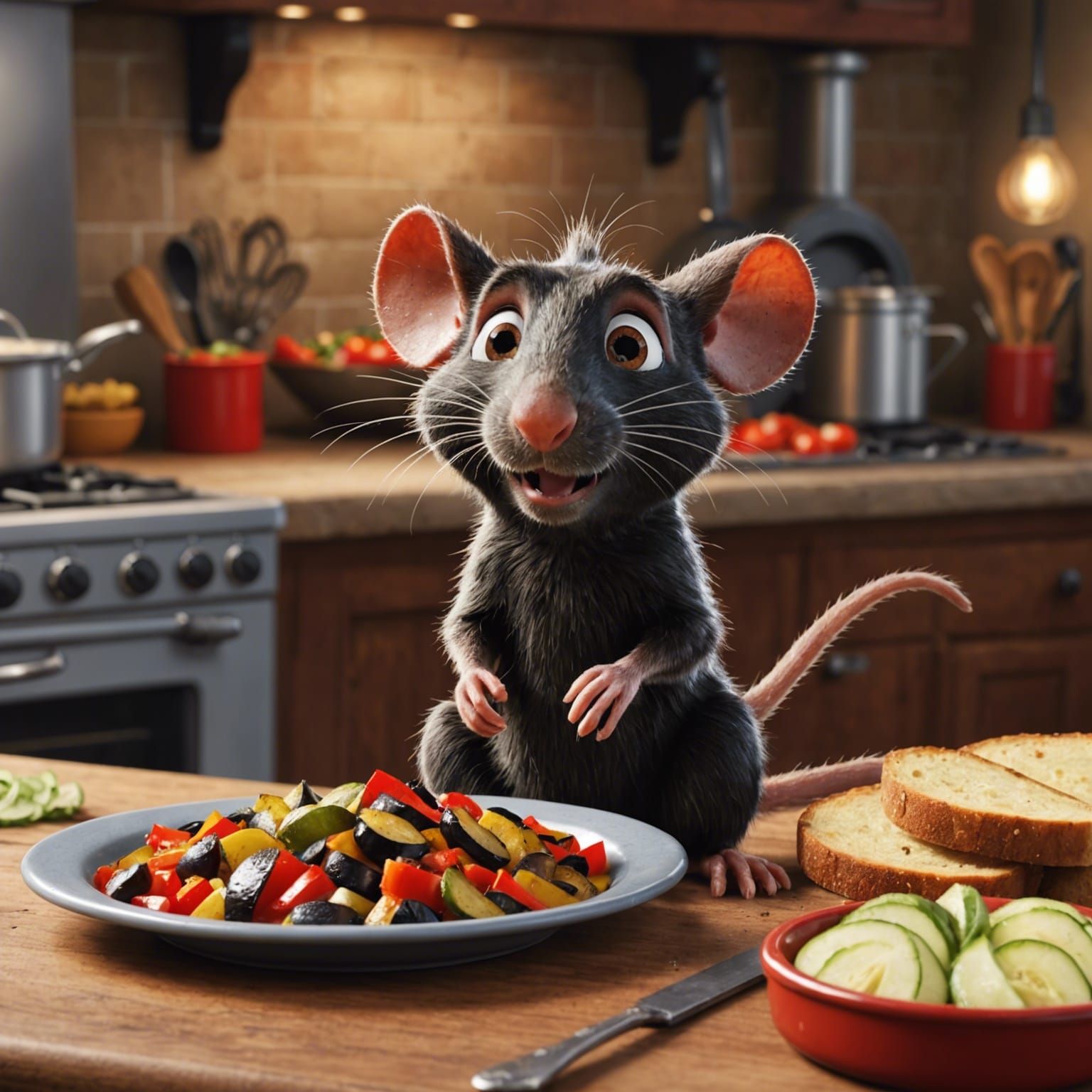 Ratatouille AI Image