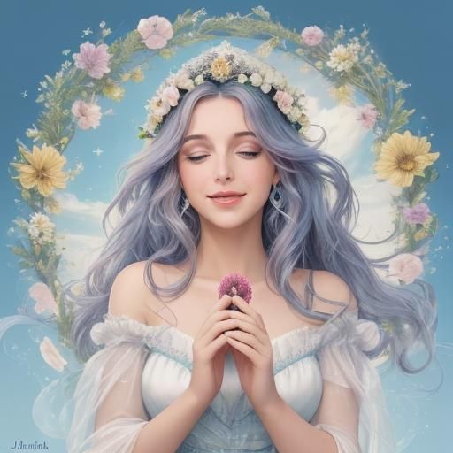 Maravillosa, nome che canta,
Melodia che incanta,
Un sorriso che ammalia,
Uno sguardo che abbaglia.
Come un fiore sbocc...