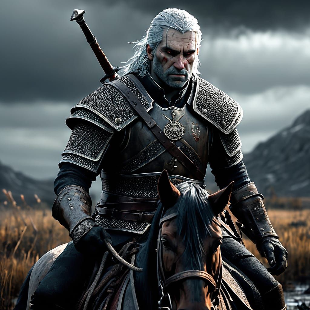 🌿🗡️ The Witcher Collection
Geralt of Rivia
Prompt:
Steel a...