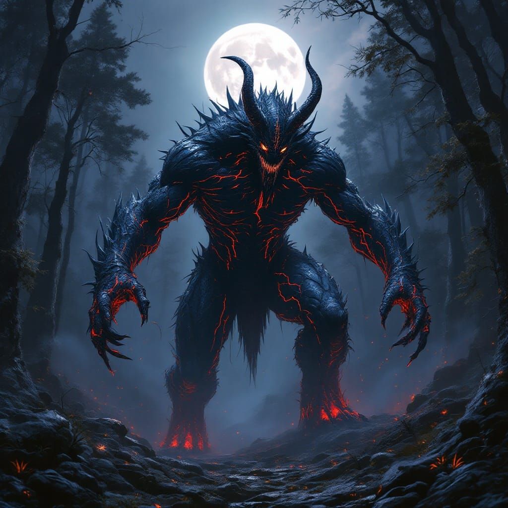 Cybergothic Beast of the Shadow Wood