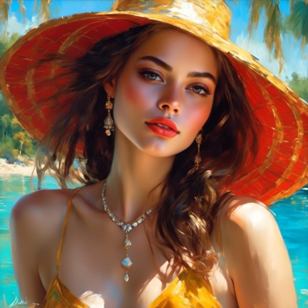 Poolside