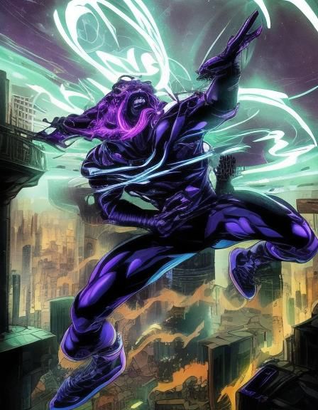 Tank Portrait in Comic Book Style