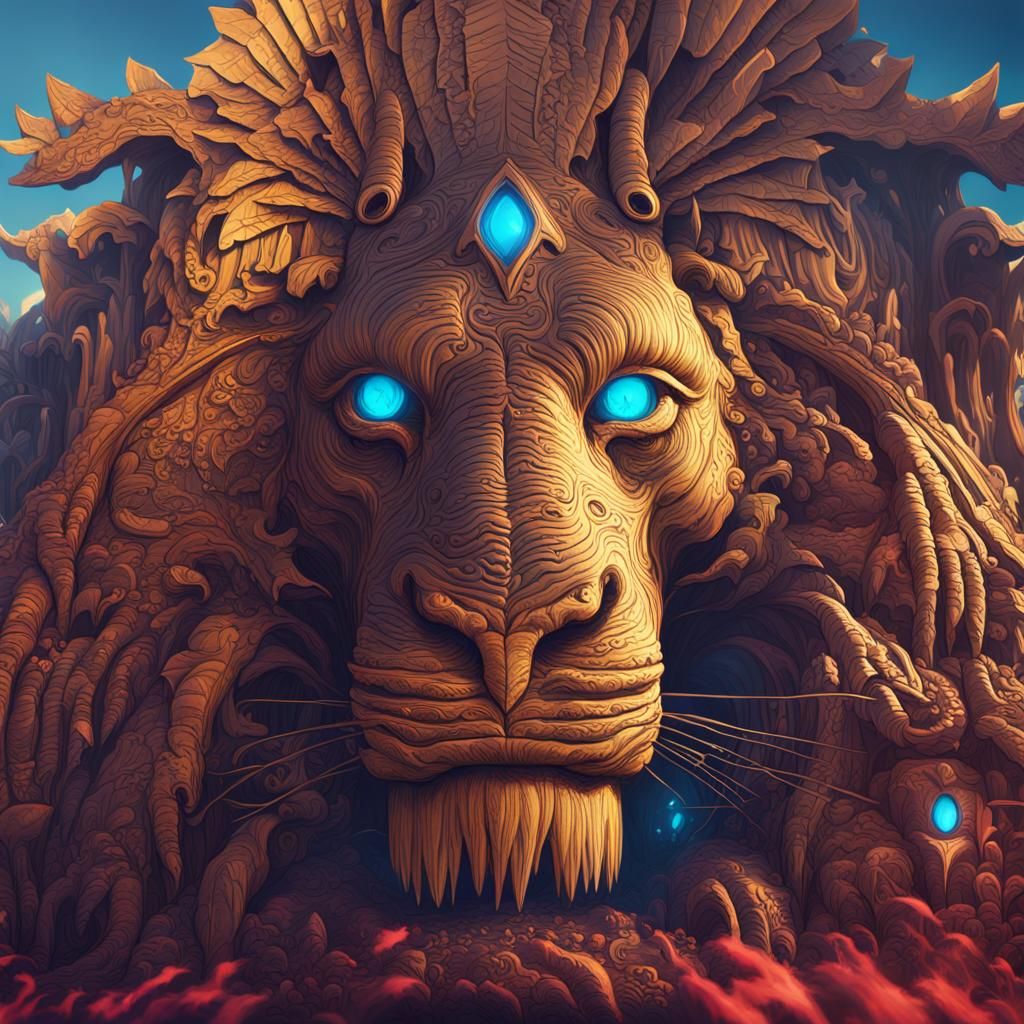 Fantastical Matte Painting with Intricate Detail