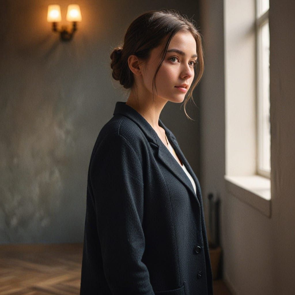 Pinterest User Portrait in Digital Art Style