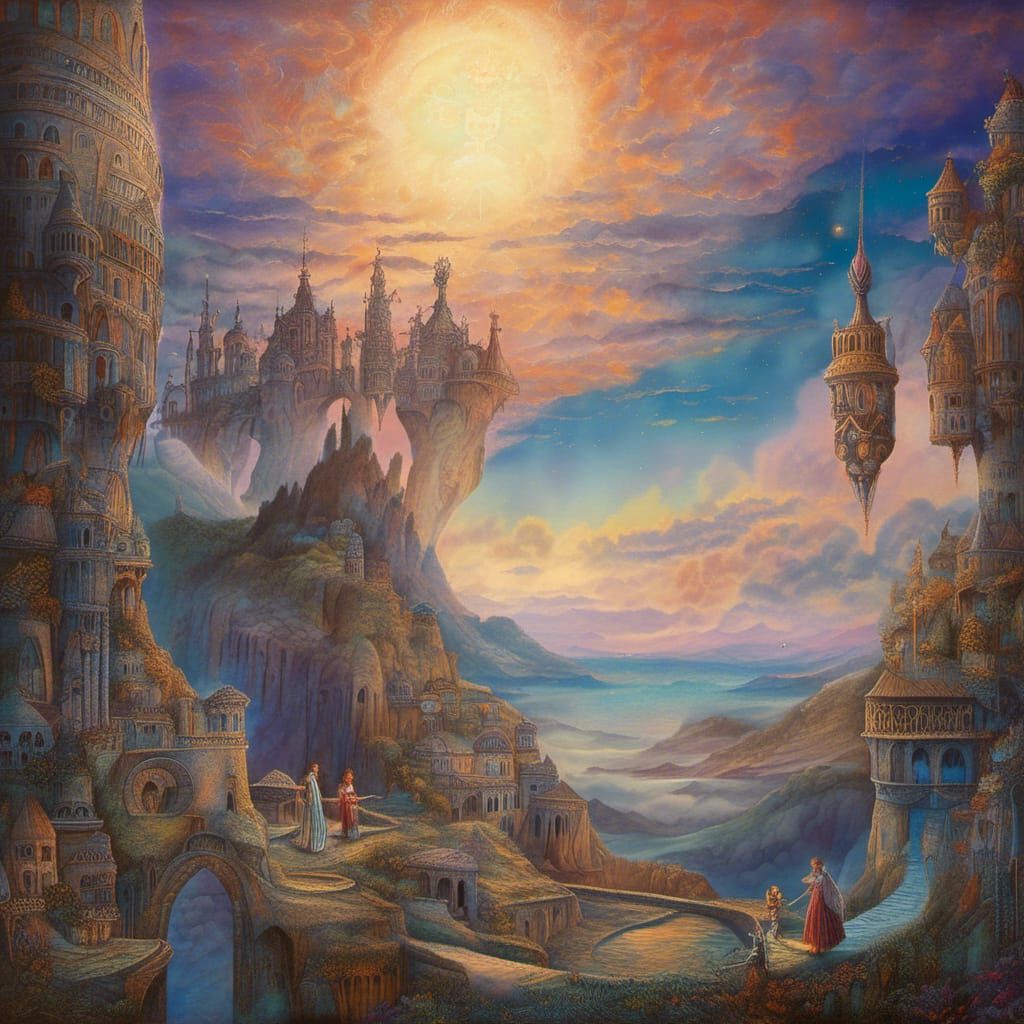 Surreal Matte Painting: Time Enough for Love