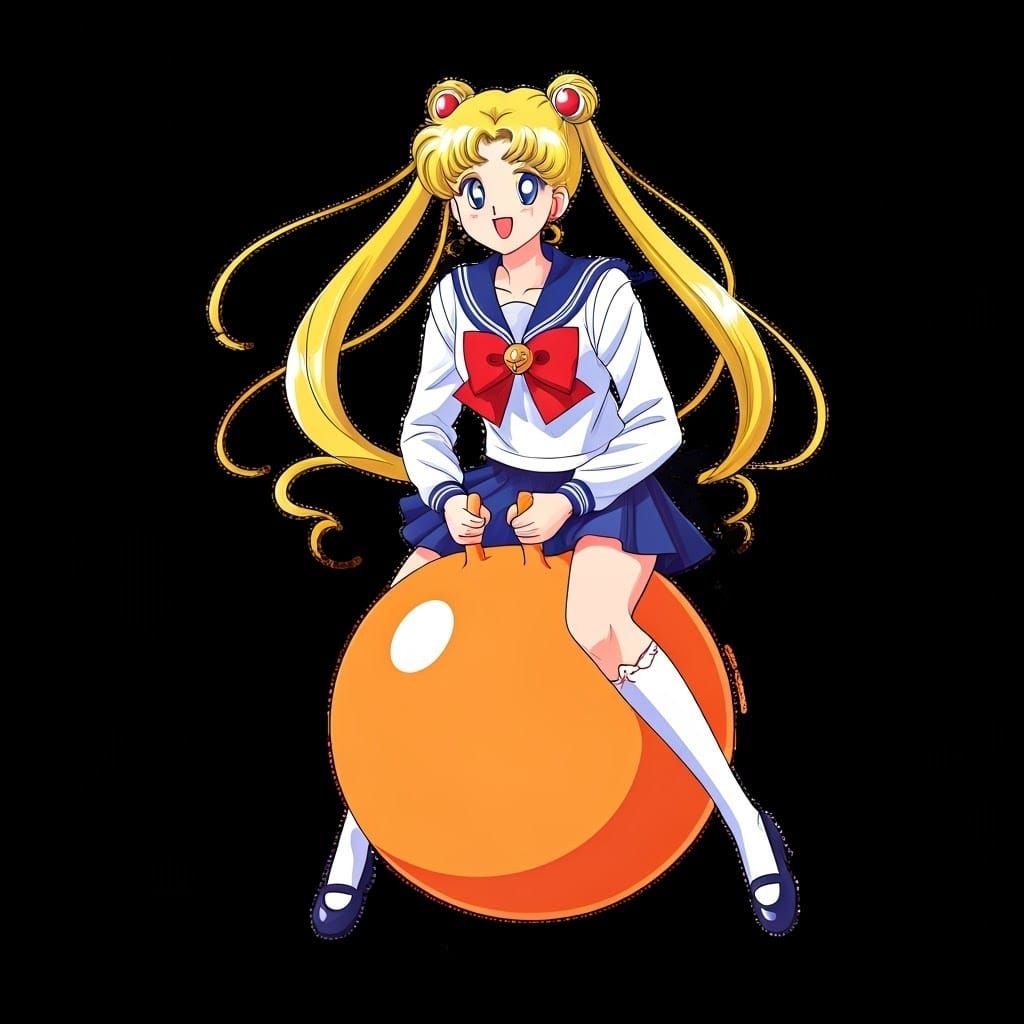 Minako Aino Bouncing, Anime Style