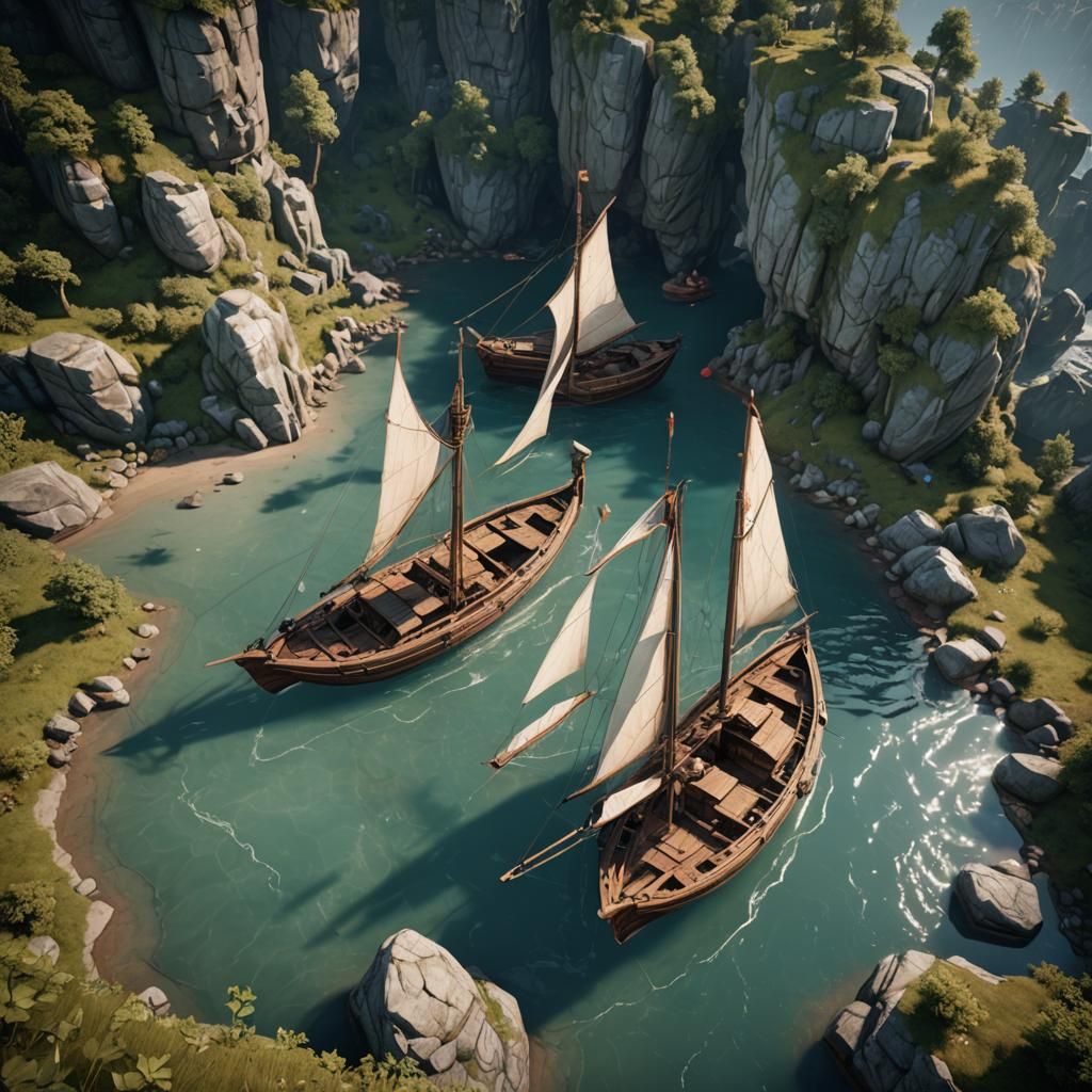 Epic 3D Vessels in Unreal Engine 5