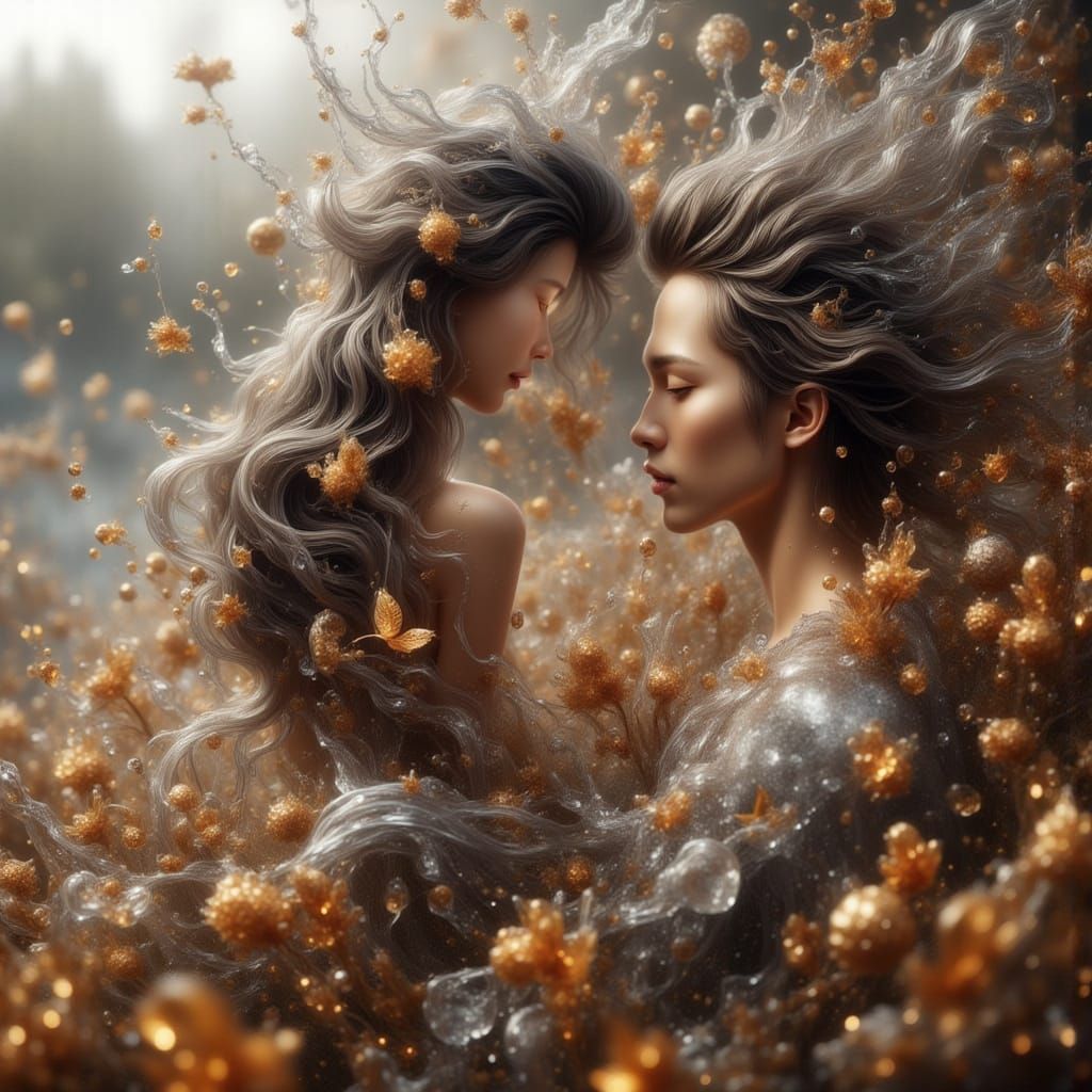 Dreamy Portrait Evokes Hope and Serenity
