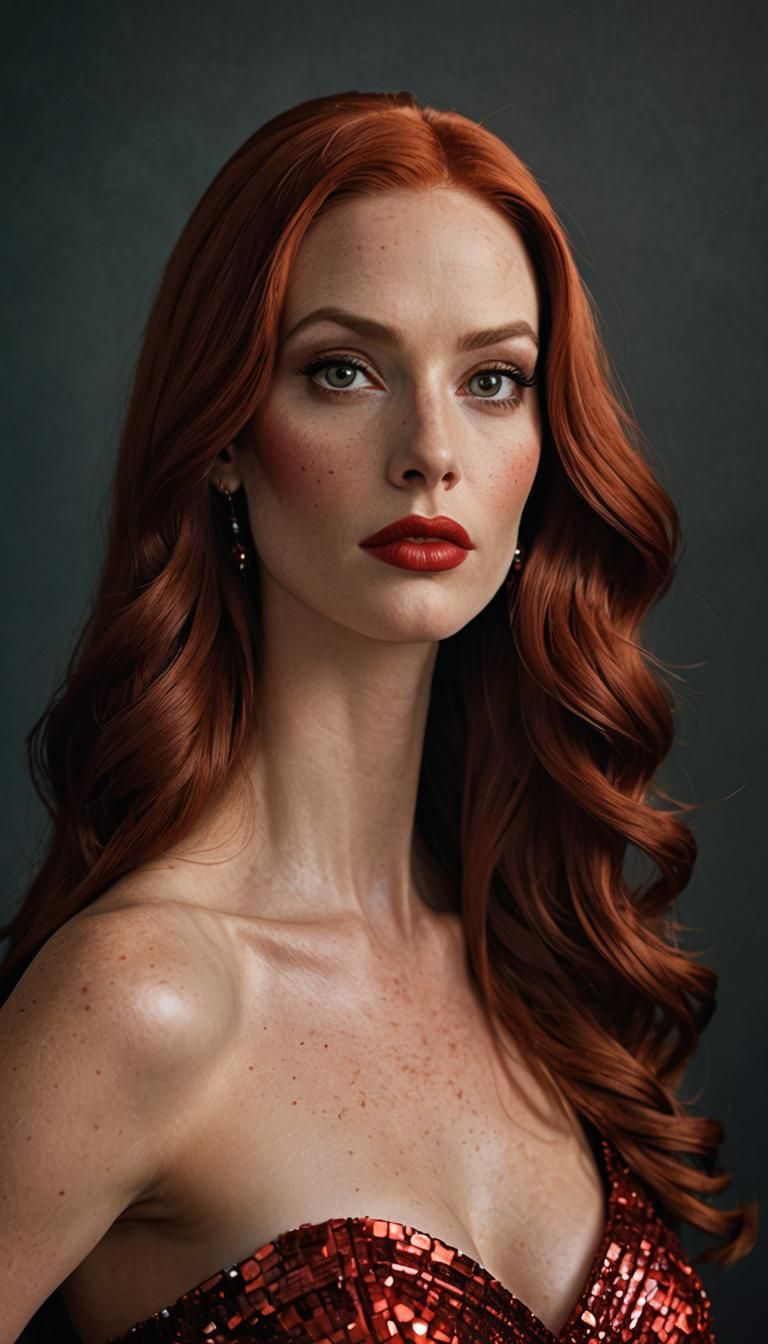 Jessica Rabbit Professional Portrait in Sharp Focus