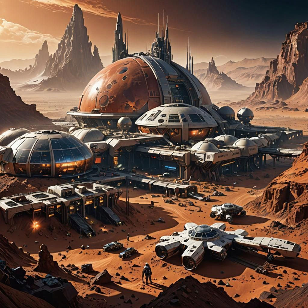 Mars Colony, Main Habitation Complex