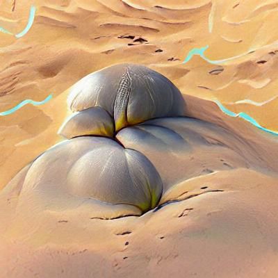AI-Generated Natural Bulbous Deposits