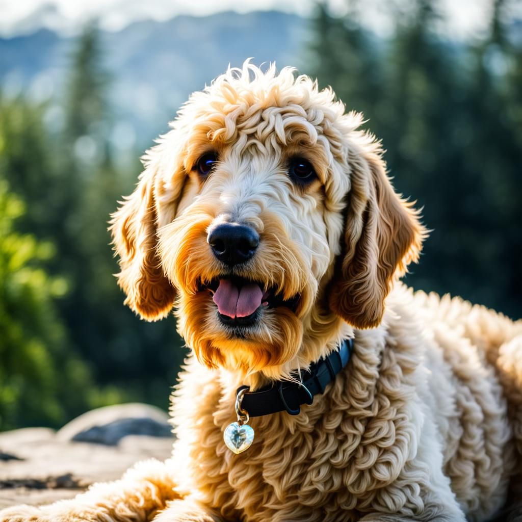 Heavenly Golden Doodle in Divine Sunshine