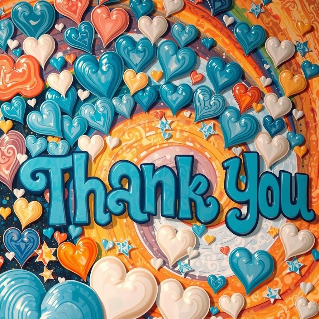 Bold Whimsical Gratitude in Cosmic Starlight