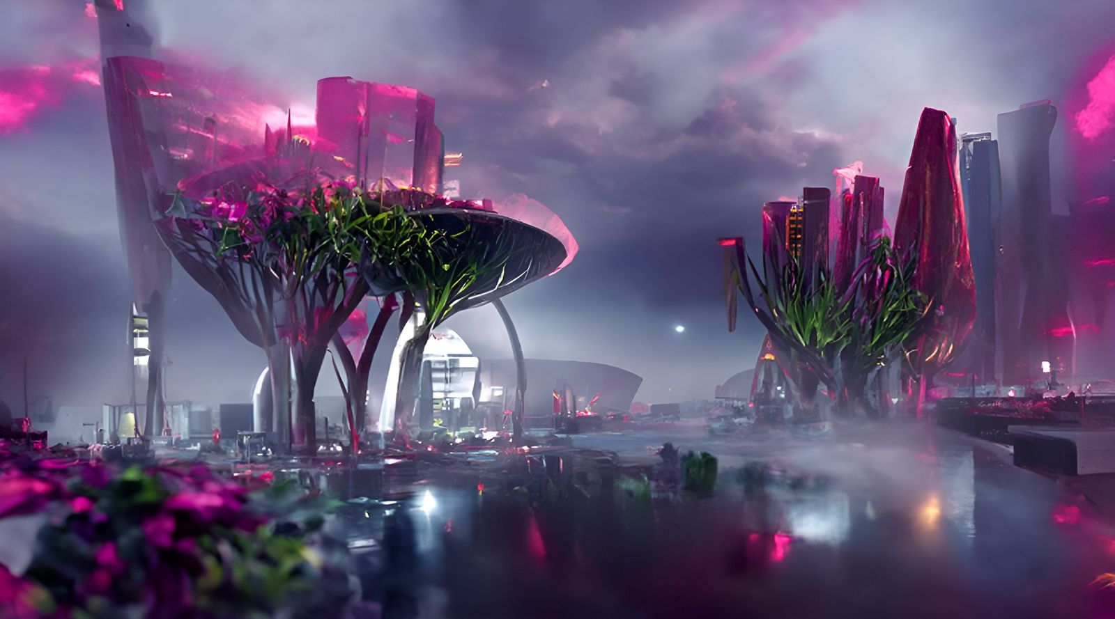 Sci-Fi Future: Plant Buildings in Unreal Engine