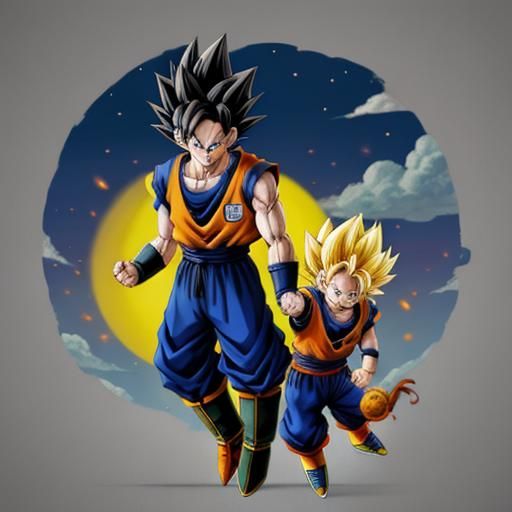 Dragonball: An AI Interpretation of the Iconic Anime