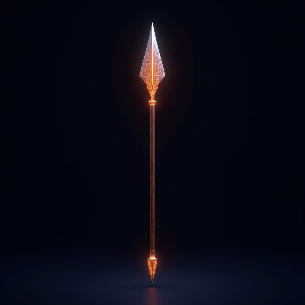 Majestic Arrow in High-Fantasy Style