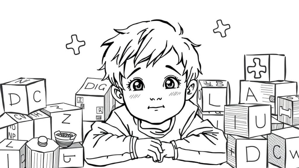 Children with Autism Discover and Learn with Puzzle Pieces