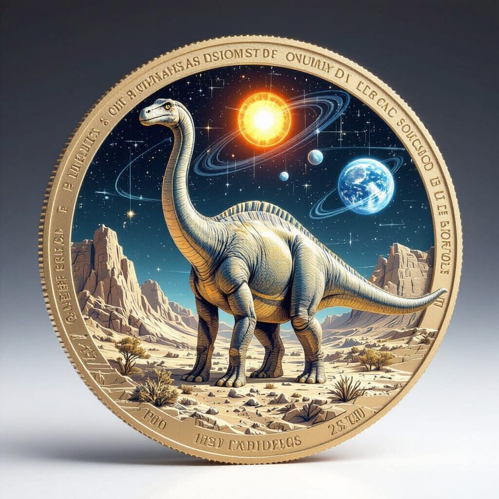 Brachiosaurus 2.0: Digital Echo in Quantum Archive