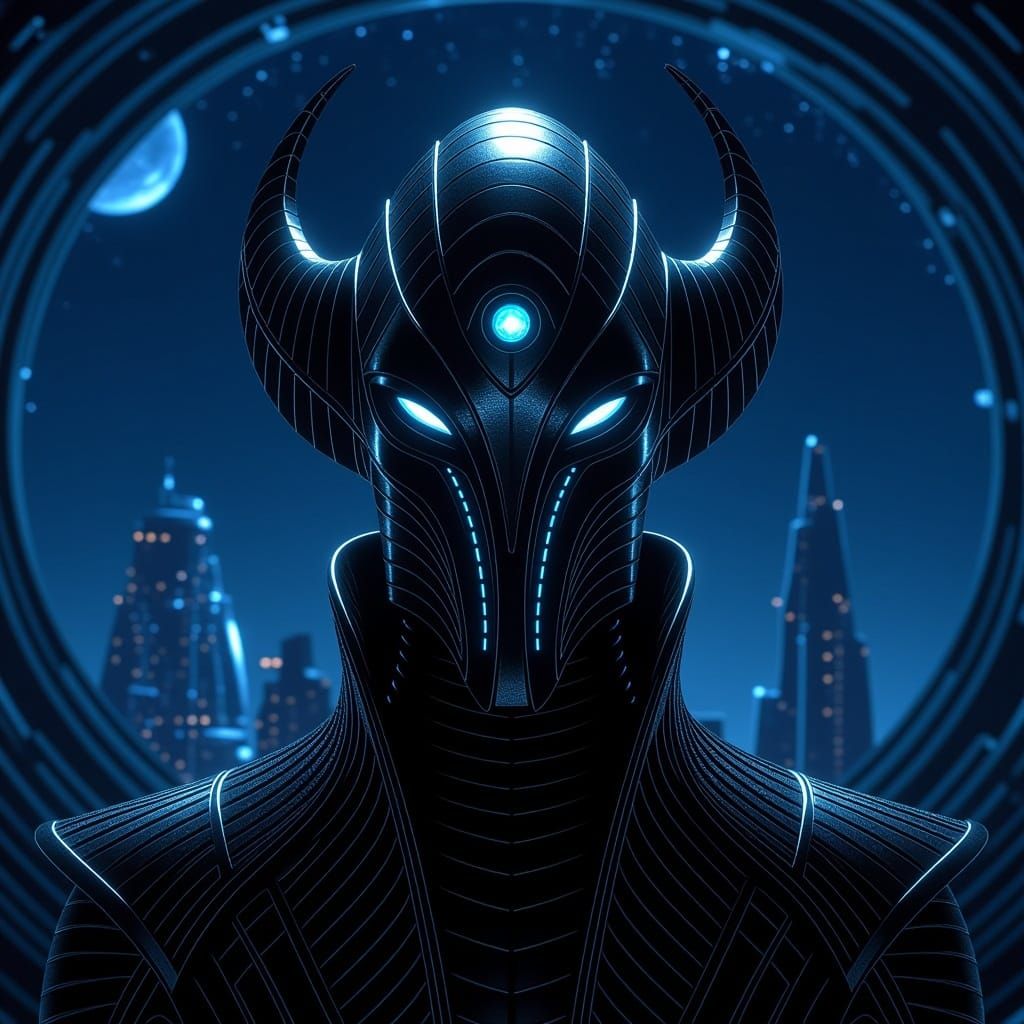 Vorlon Encounter on Babylon 5 in a Dystopian Future