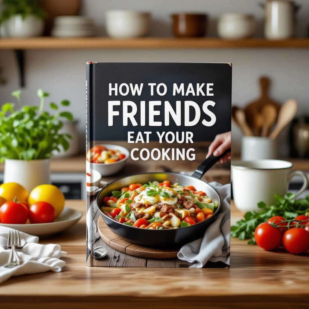 Make Friends Eat Your Cooking: Self-Help Book