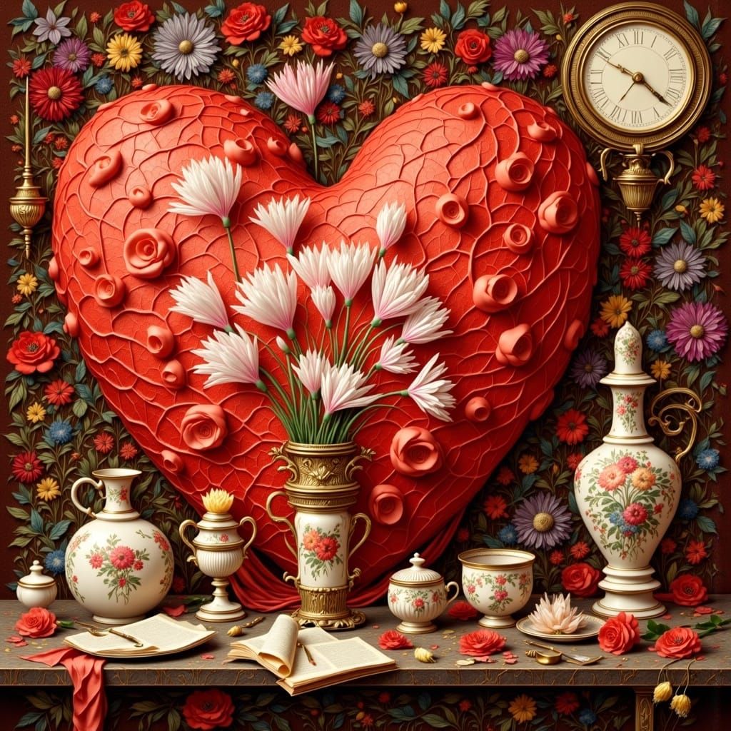 Love Reborn in Elegant, Dreamlike Watercolor