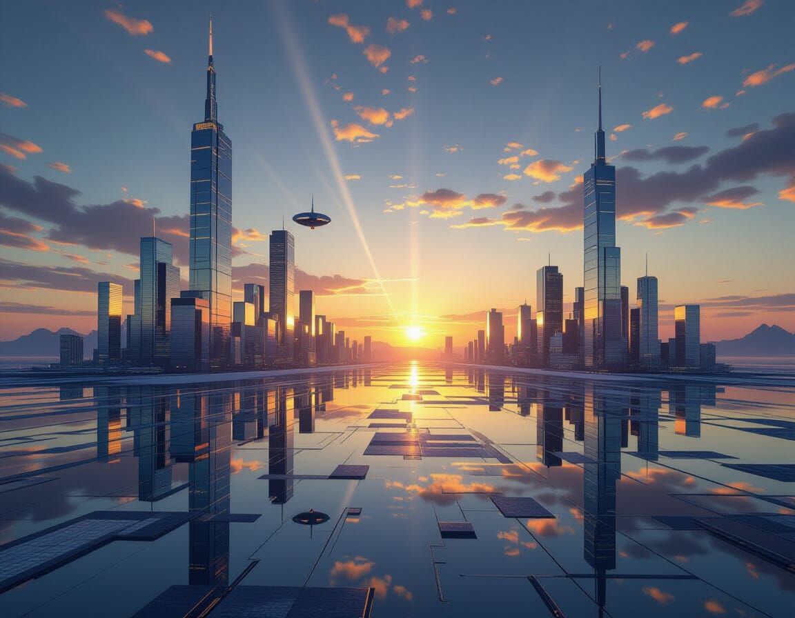 Setting Light From a Distant Sun & Glassgrown Alien Satellit...