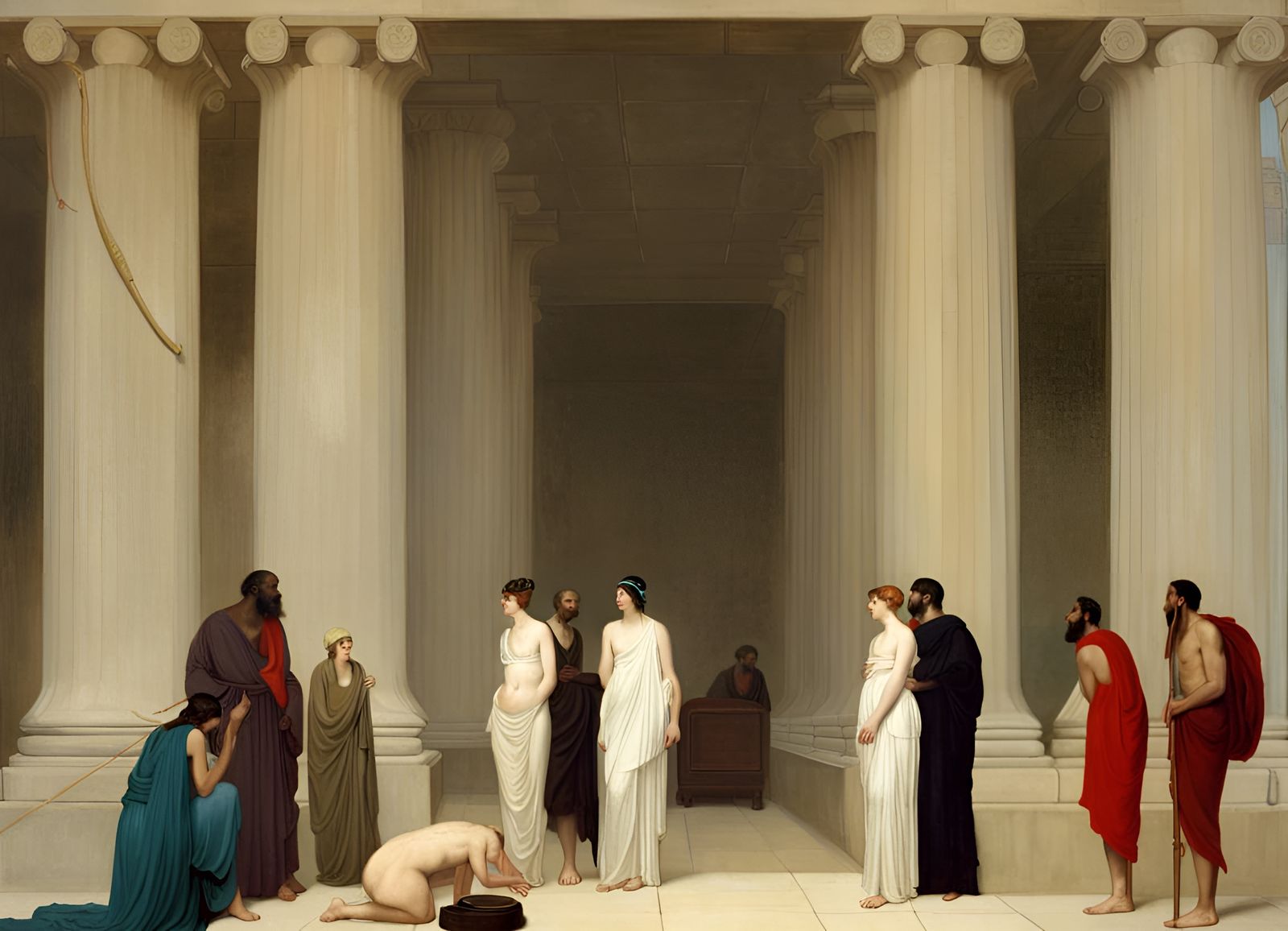 Phryne Before the Areopagus: Academic Art