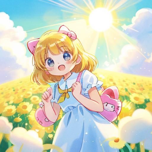 Hello Kitty in Divine Sunshine