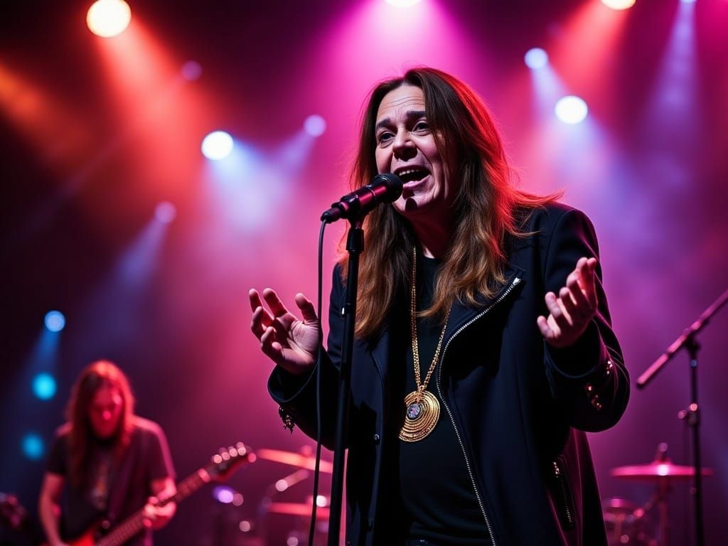 Ozzy Osbourne Live in Concert: Pop Art Style