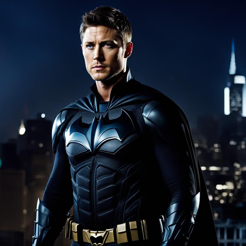 Jensen Ackles as Brooding Batman in Gotham