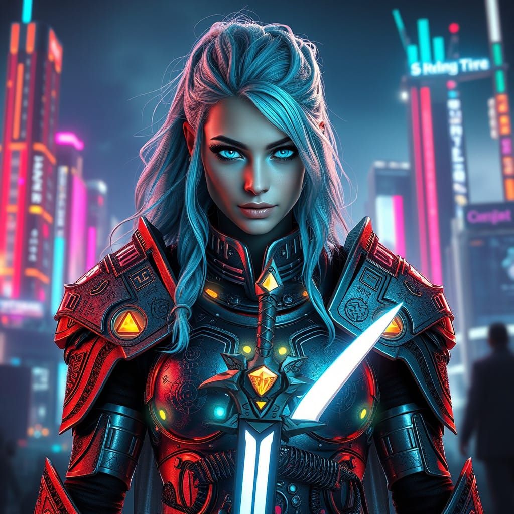 Future Valkyrie Unites Ancient and Cyberpunk Worlds