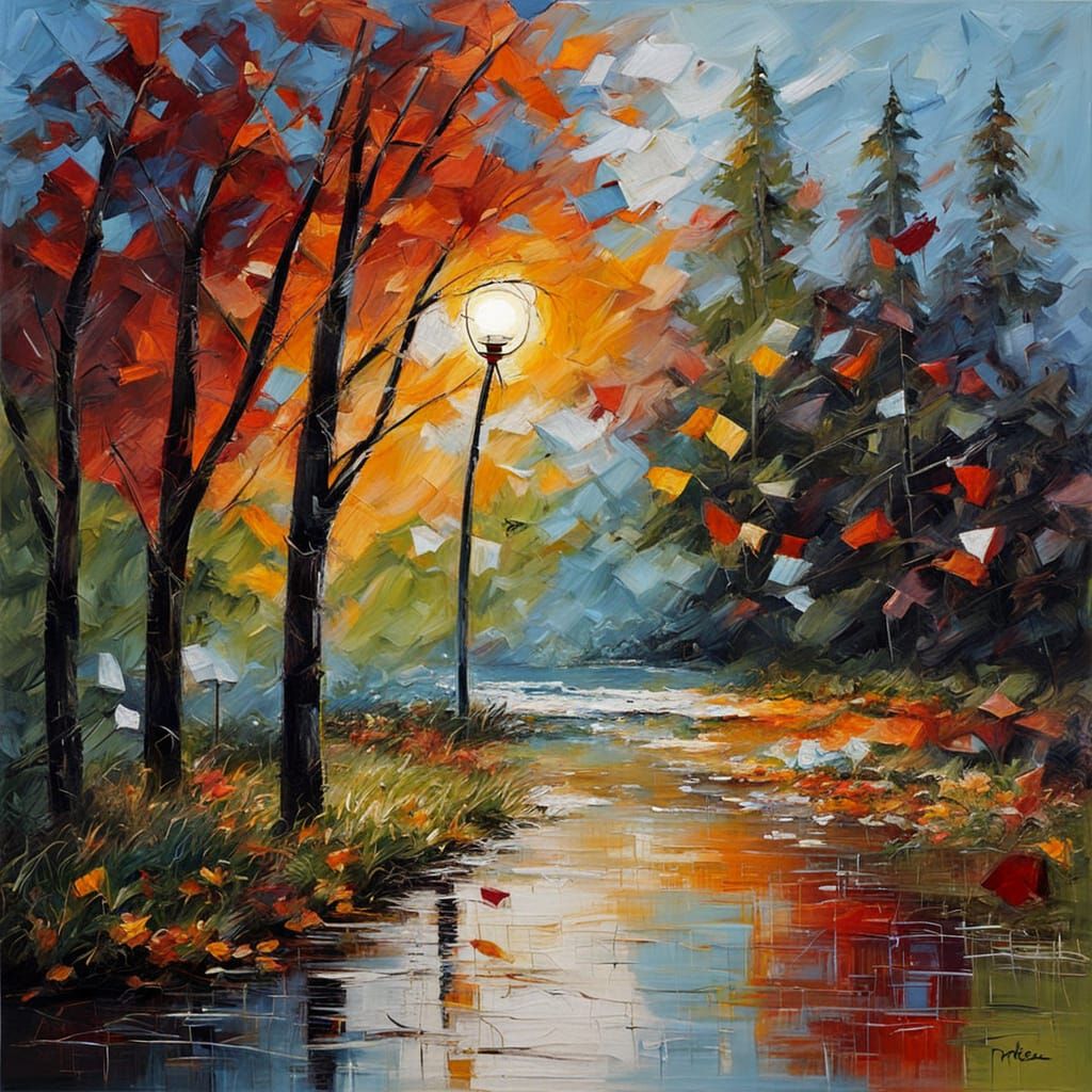 Abstract Expressionist Masterpiece