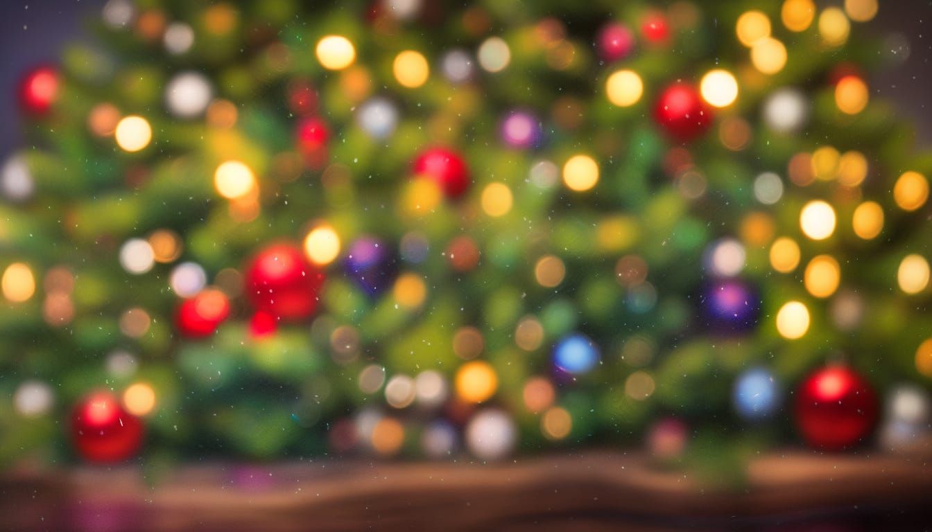 Christian Christmas Scene as Oil Painting