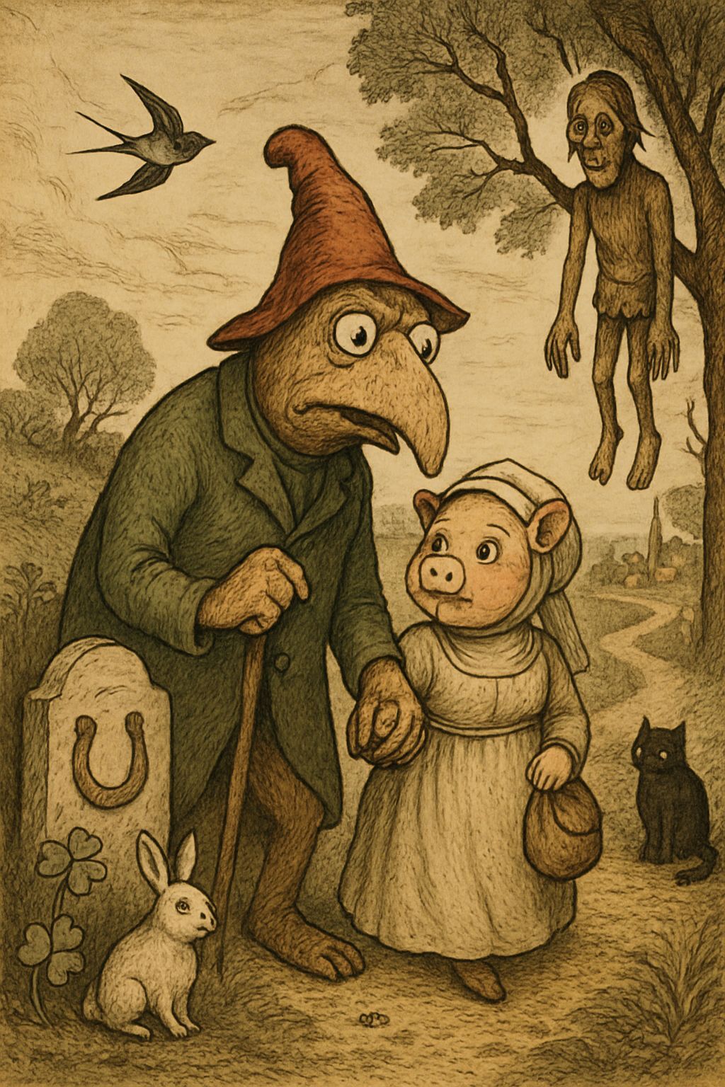 The Pre-Wedding Search for the Famous Good-Lux Charm of Fidd...