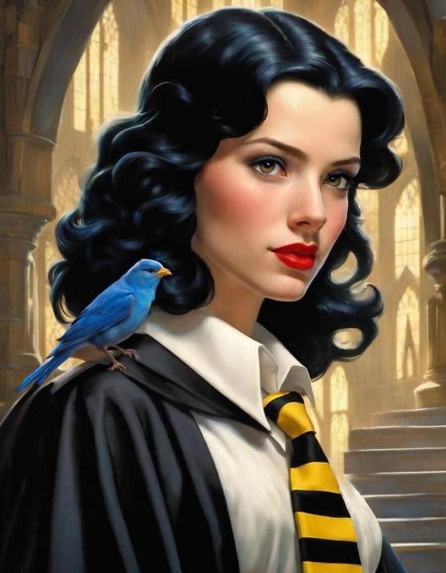 If Snow White went to Hogwarts