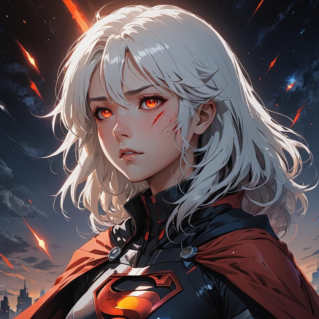 Vampire Child Superhero in Space, Anime Key Visual