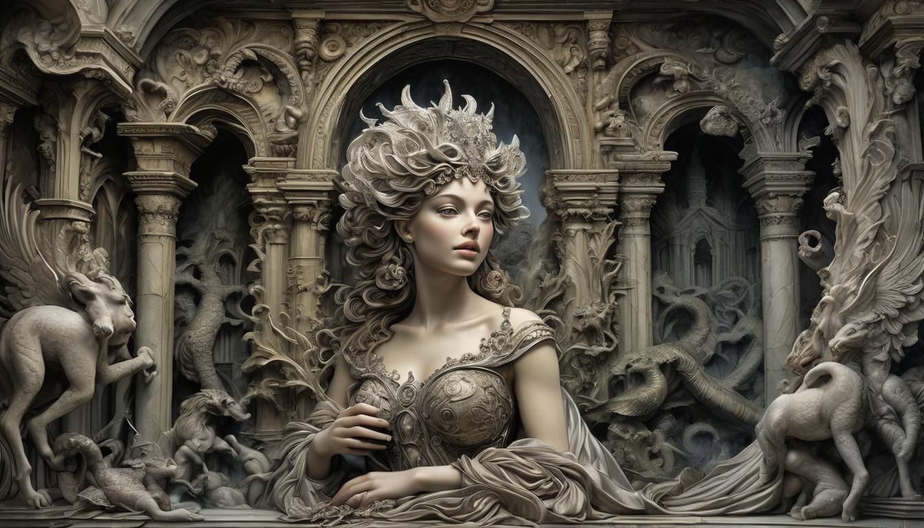 Surreal Architecture Inspired by Piranesi